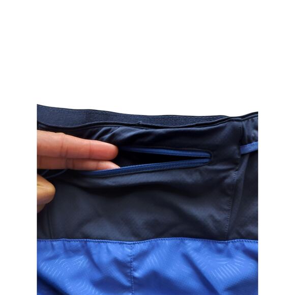 Patagonia Women's Strider Pro Short 2.5" Lightweight Blue Shorts Size L - Picture 10 of 14